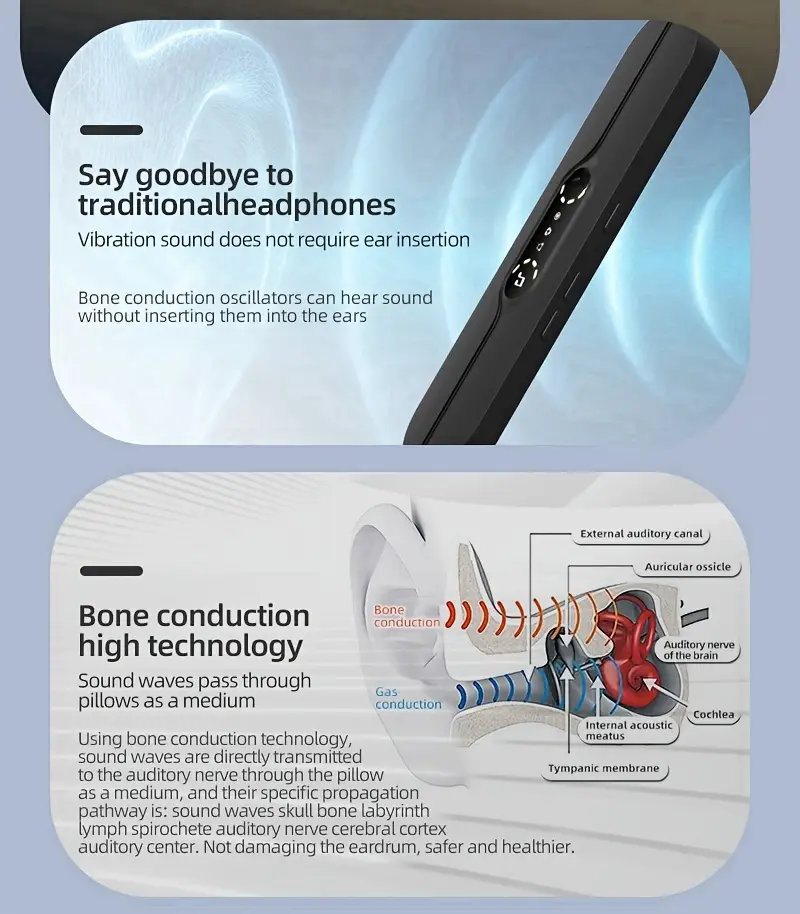 bone conduction wireless sleep music box details 4