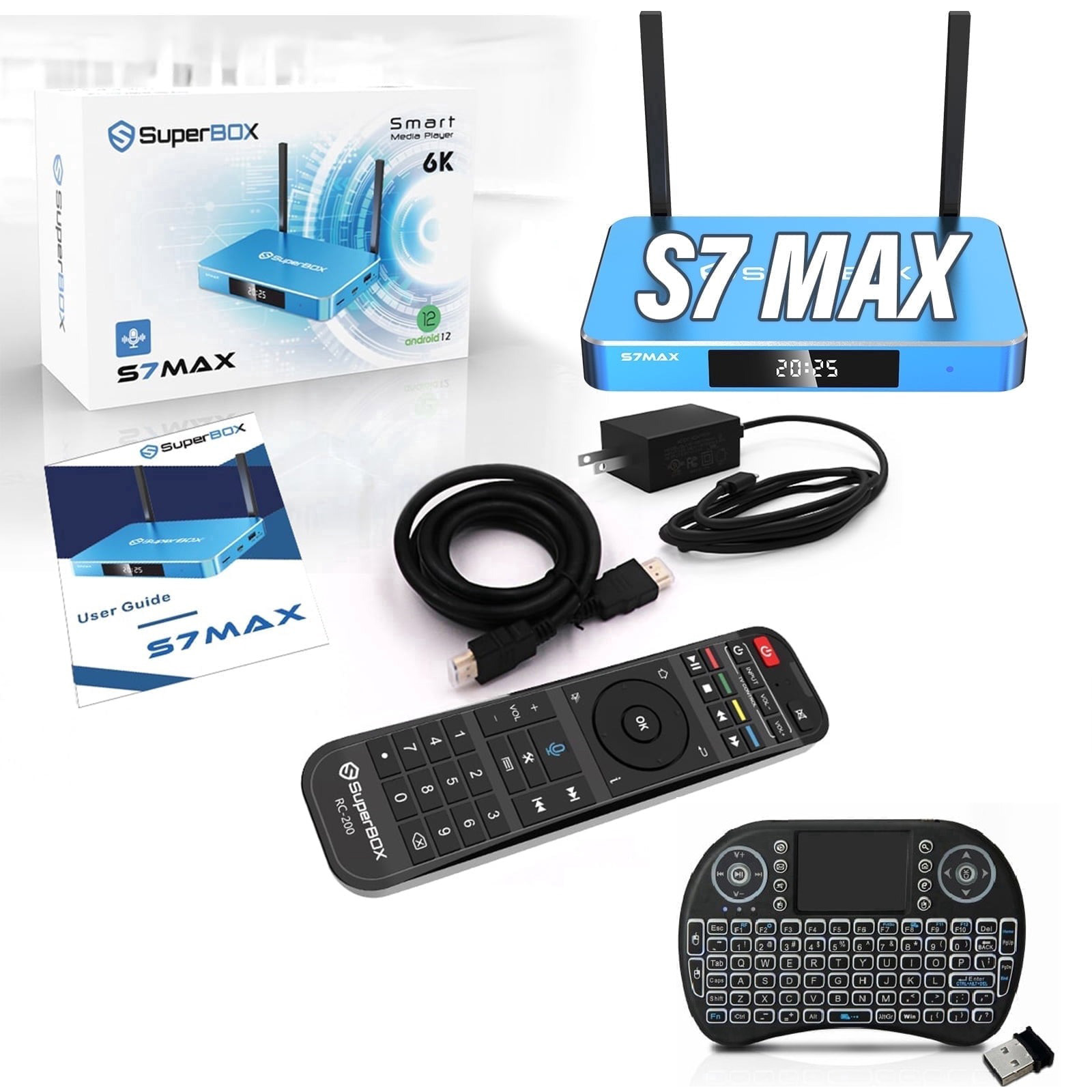 SuperBox S7 Max On Sale with Keyboard