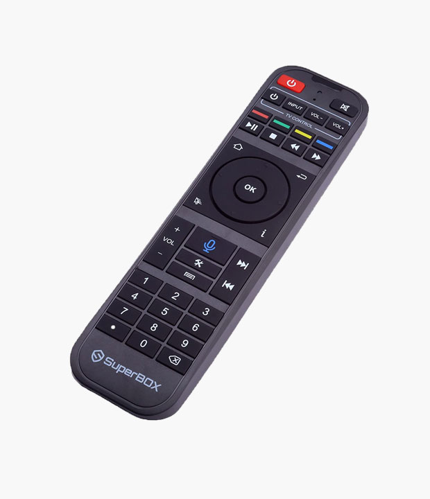 SuperBox Original Remote With Voice Command