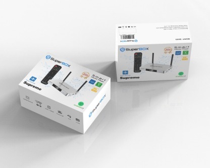 SuperBox Supreme Android TV Box (Exclusive Channels)