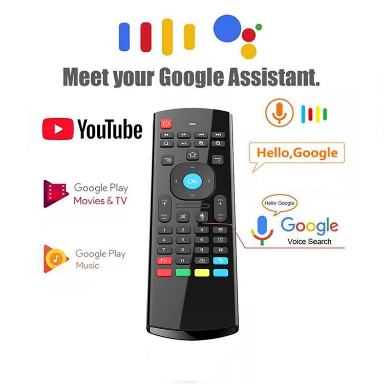 SuperBox Remote - Universal Version With Voice Command Remote Control MX3