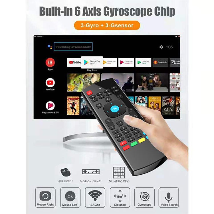 SuperBox Remote - Universal Version With Voice Command Remote Control MX3