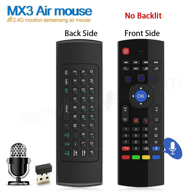SuperBox Remote - Universal Version With Voice Command Remote Control MX3