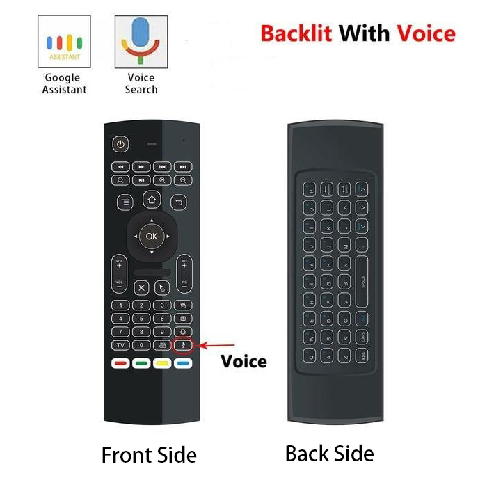 SuperBox Remote - Universal Version With Voice Command Remote Control MX3