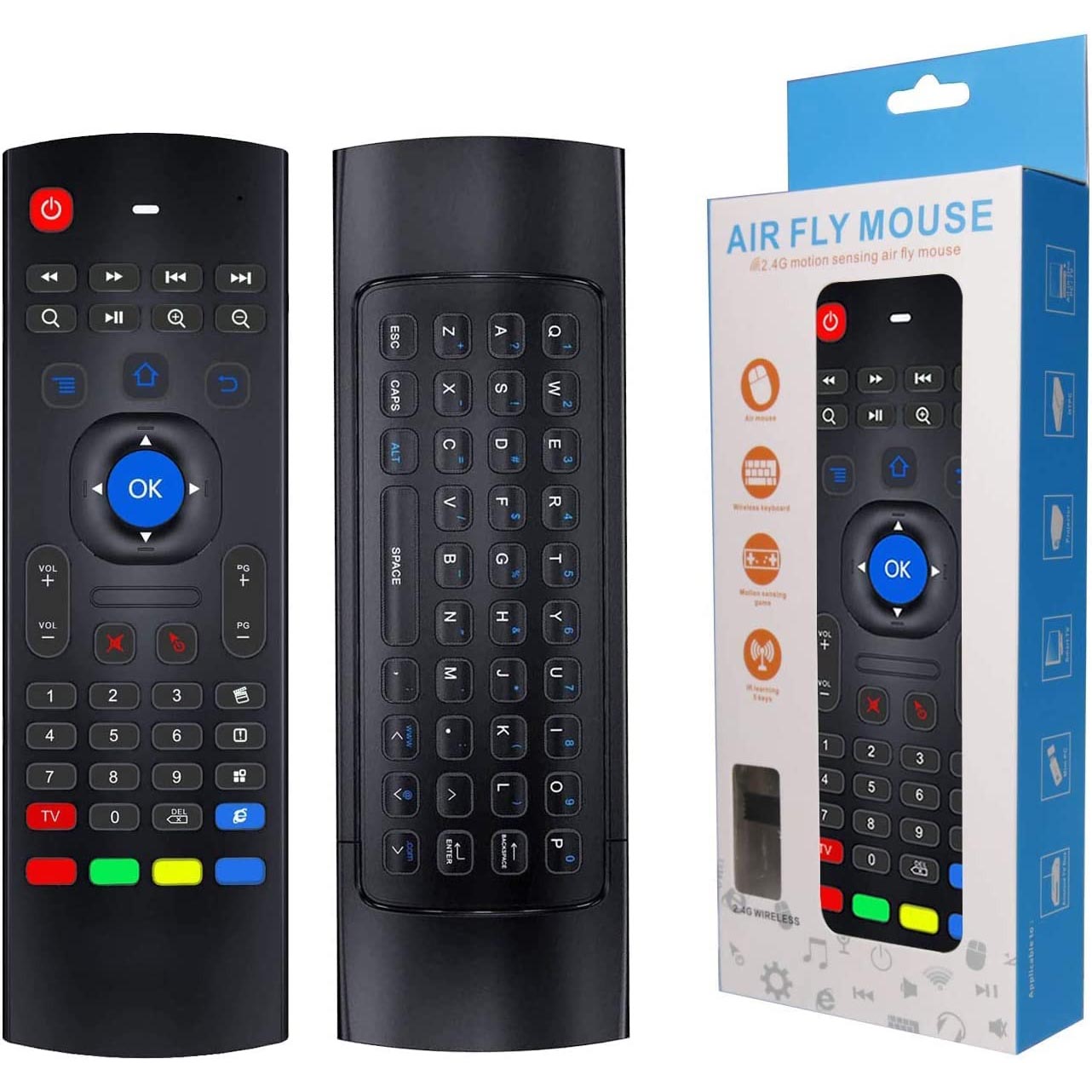 SuperBox Remote - Universal Version With Voice Command Remote Control MX3