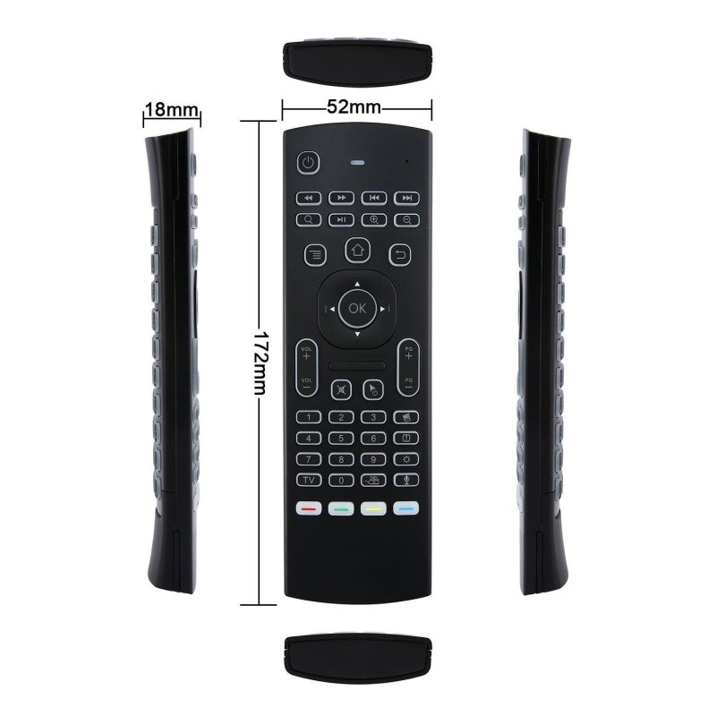 SuperBox Remote - Universal Version With Voice Command Remote Control MX3
