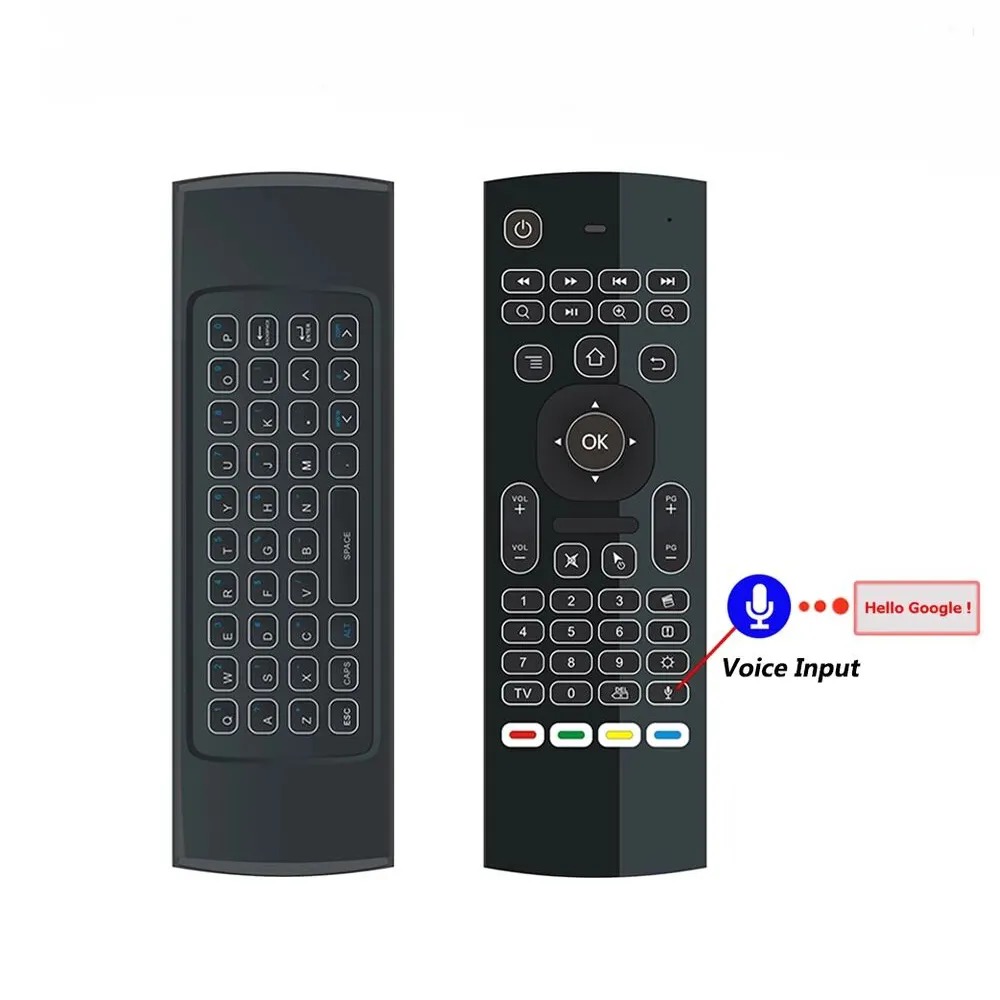 SuperBox Remote - Universal Version With Voice Command Remote Control MX3