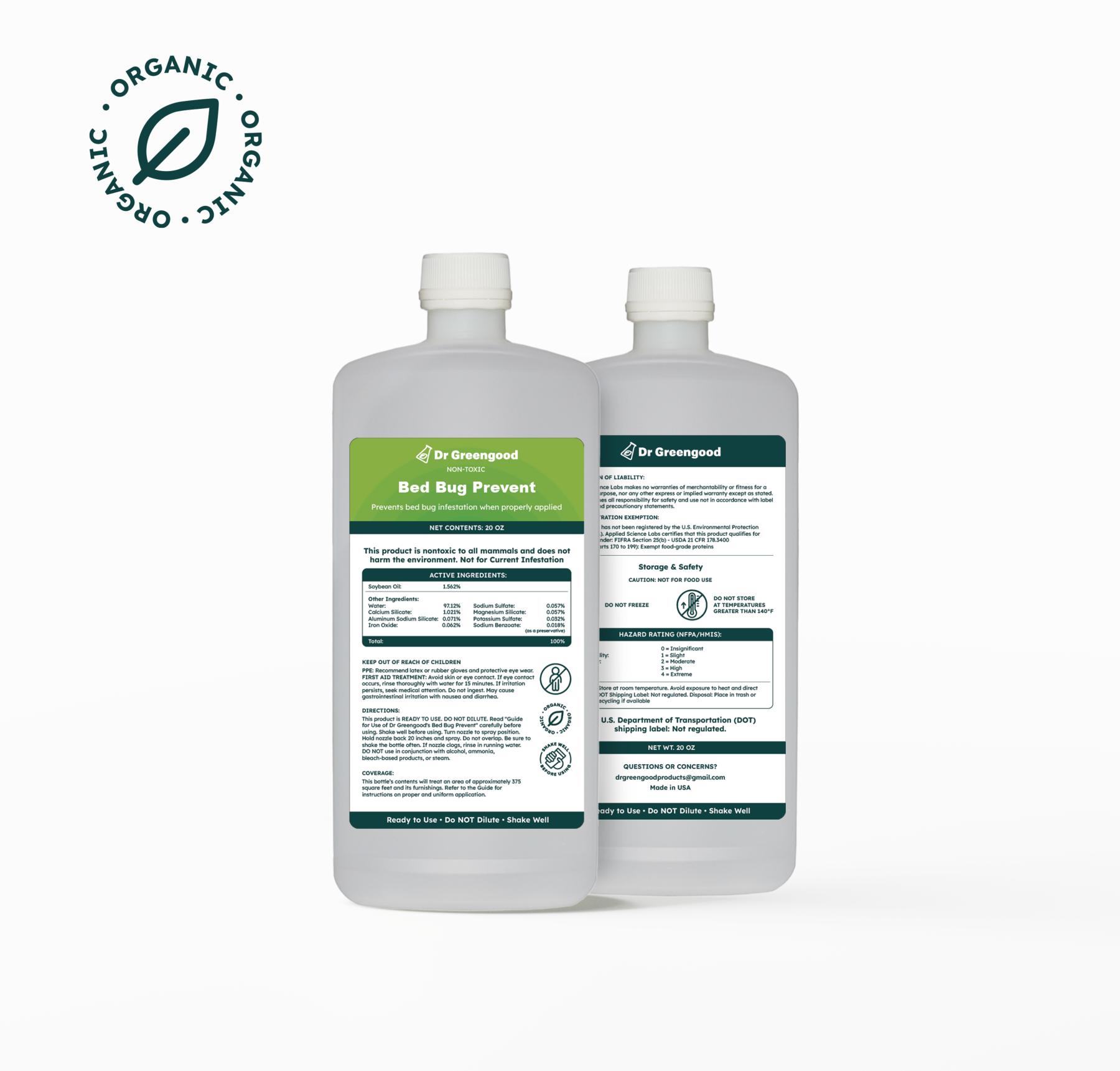 Commercial Bed Bug Preventative – 20 oz. (Super Concentrate)