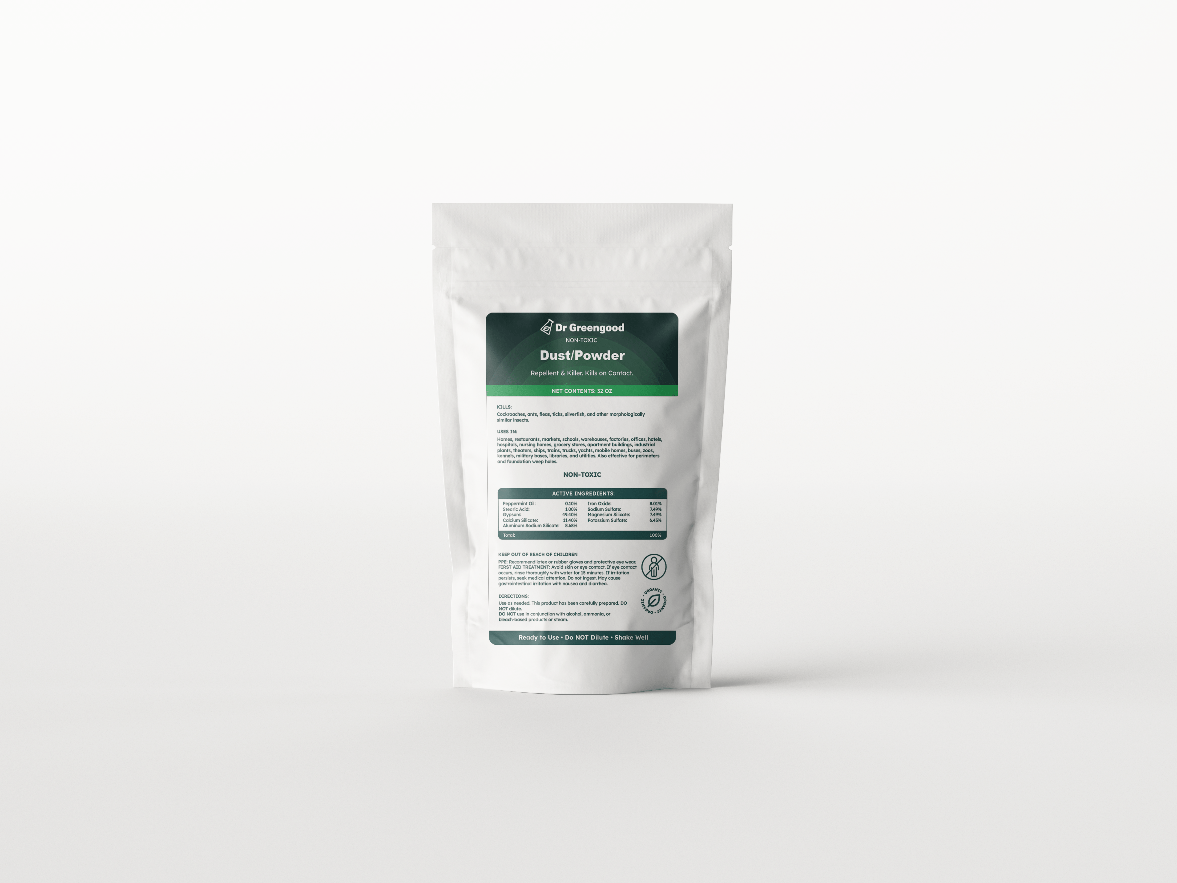 Dr Greengood Dust/Powder Repellent & Killer (Ready to Use)