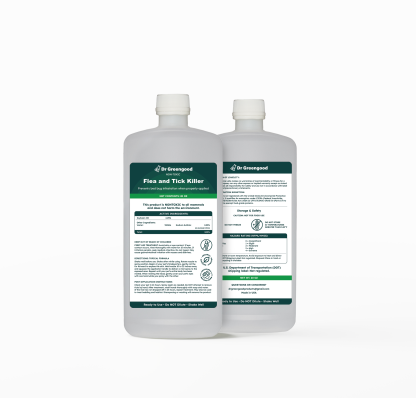 Dr Greengood Topical Flea and Tick Killer- 20 Oz. Bottle (Ready to Use)
