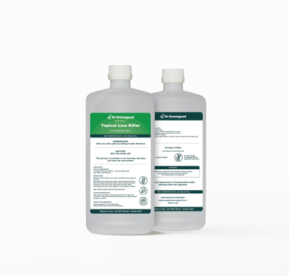Dr Greengood Topical Head Lice Killer- 20 Oz. Bottle (Ready to Use)