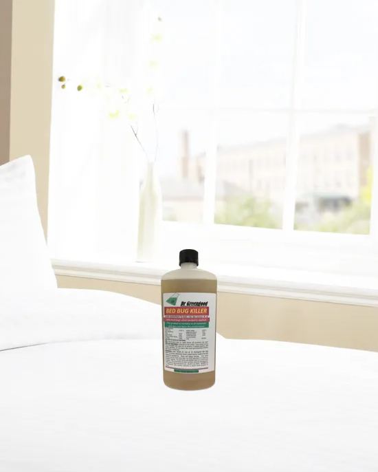 Dr Greengood Commercial Bed Bug Killer 20 Oz. Bottle Super Concentrate To Make 1 Gallon (365 Days of Leave Behind)
