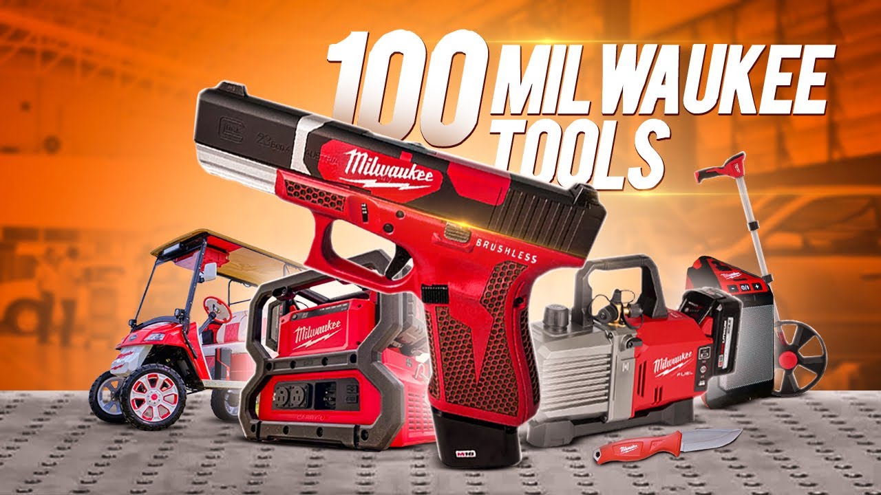 100 Milwaukee Tools You Probably Never Seen Before | Marathon of Milwaukee  Tools