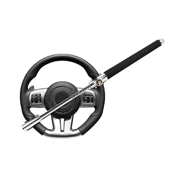 Lenkradkralle, Lenkradschloss für Auto, Auto Diebstahlsicherung, Lenkradsperre Wohnmobil, Auto-Kralle als Wegfahrsperre, Universal(Schwarz)