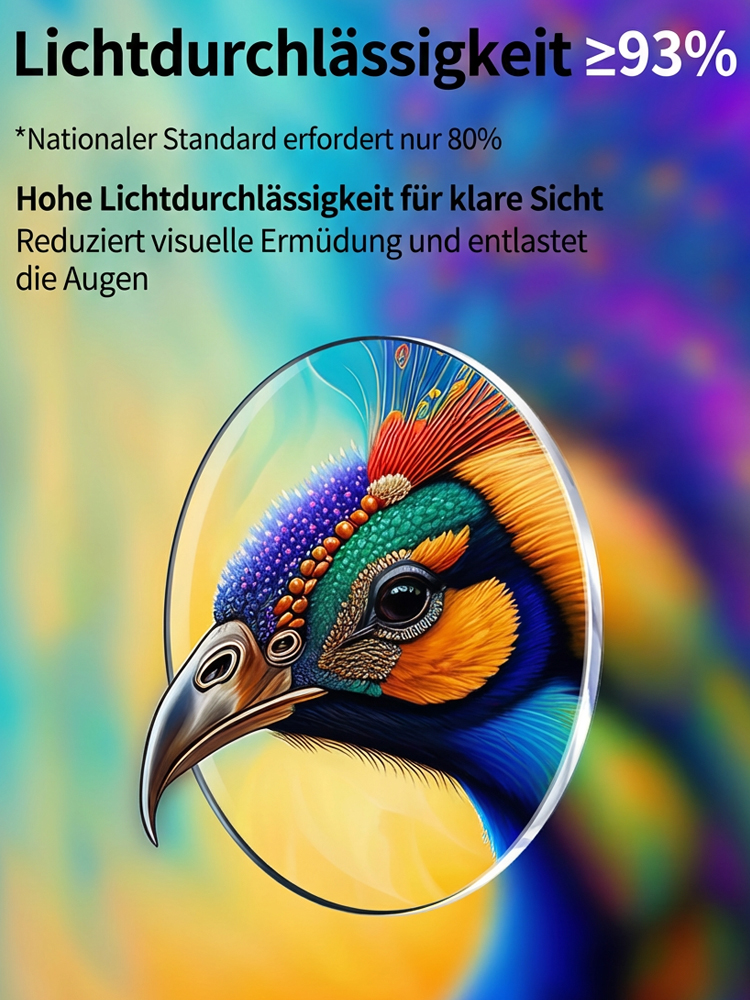 [Automatische Einstellung von 0 Grad bis 1000 Grad] Ultraleichte randlose phototropische Lesebrille