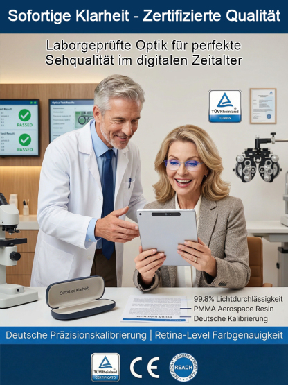 【🕶️Automatischer Zoom, der den gesamten Bereich von 0 bis 1000 Grad abdeckt.】Intelligente Auto-Fokus Lesebrille 