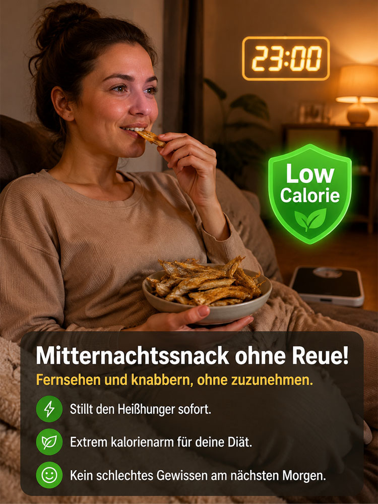 【Snack ohne Reue】Handentgrätete Wildfisch-Snacks|7x Protein・Low Fat|0 Zusätze・Fitness-Snack✨