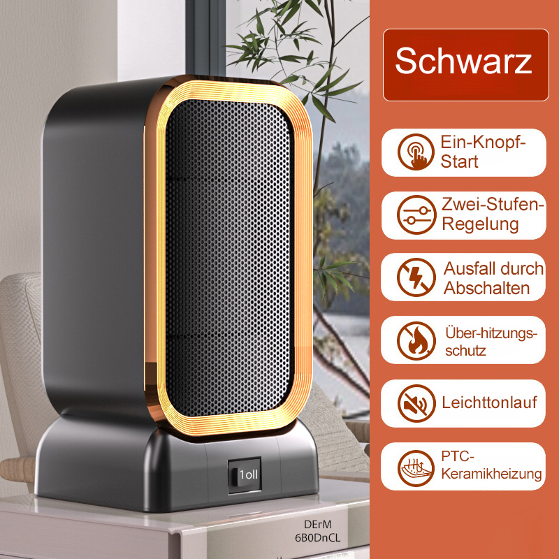 Intelligenter Schnellheizlüfter✨Wärmeabgabe bis zu 30 Meter.