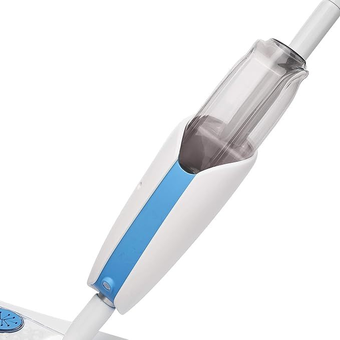 Sprühmopp, blau und weiß