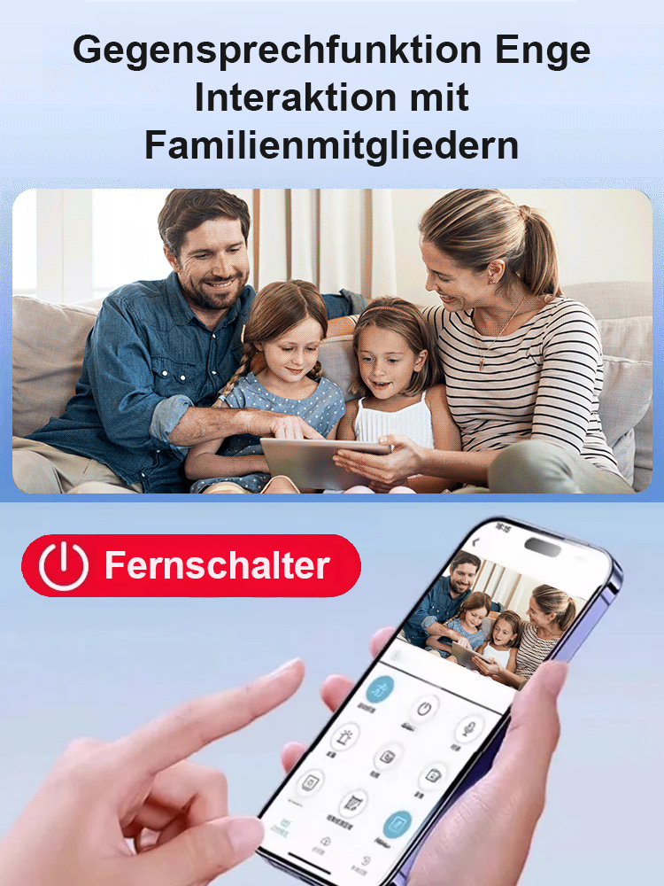 【❤️In 1 Sekurde montiert – kein Strom- oder Internetanschluss erforderlich.】Tragbare Mini-Kamera​