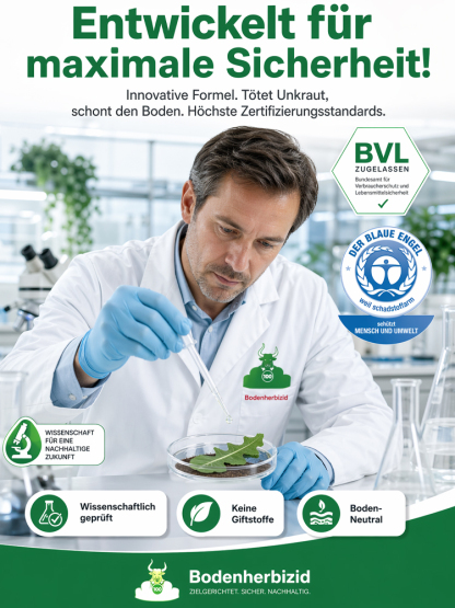 🌿 Zertifizierter Premium Unkrautvernichter (Hochkonzentrat für 500m²) – ExtremeSofortwirkung,  100% Haustierfreundlich！