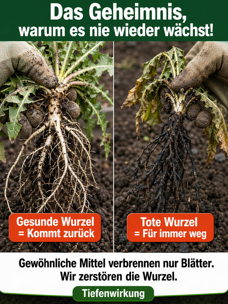 🌿 Zertifizierter Premium Unkrautvernichter (Hochkonzentrat für 500m²) – ExtremeSofortwirkung,  100% Haustierfreundlich！
