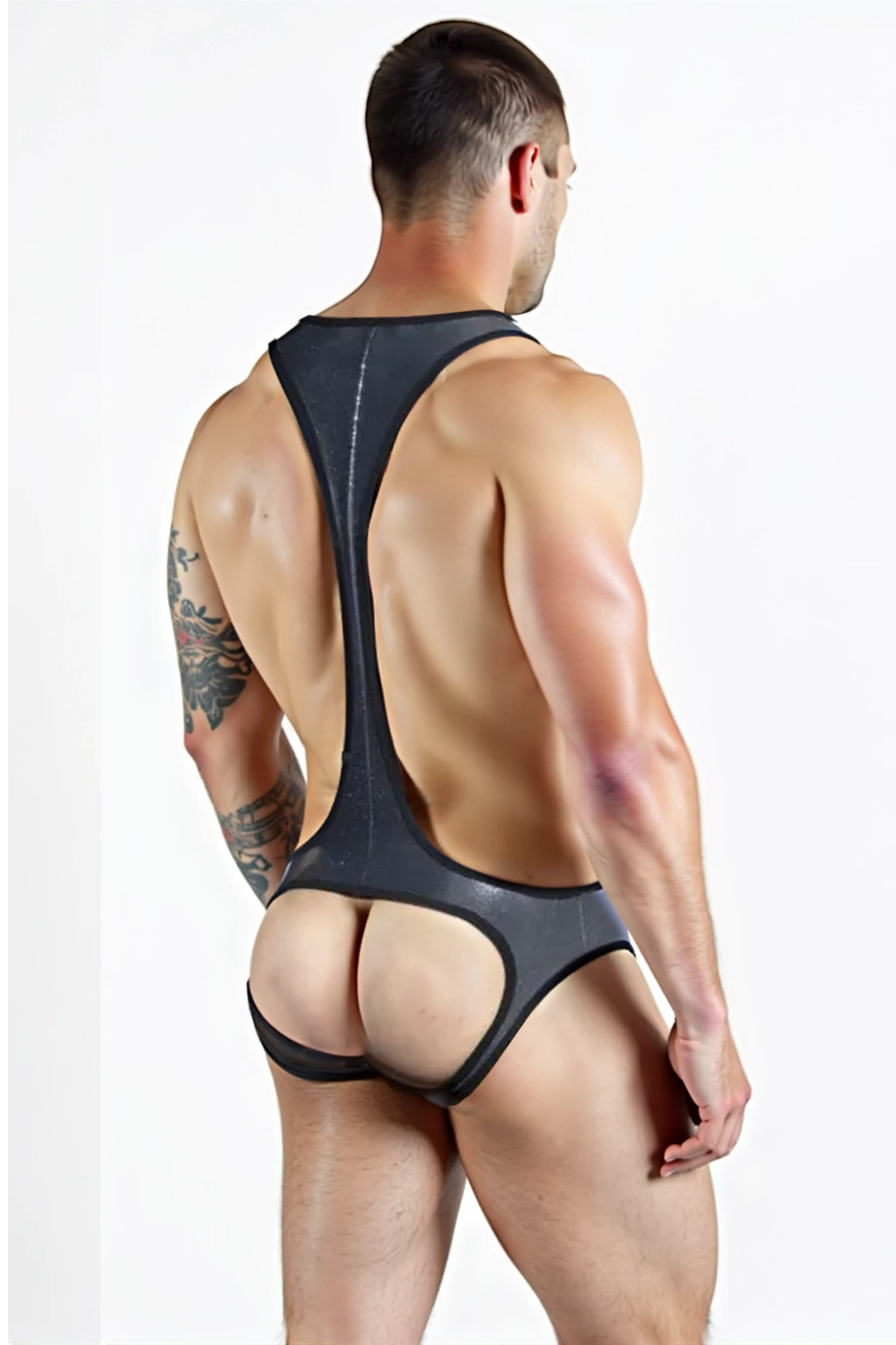 Sparkle Open-Back Bodysuit