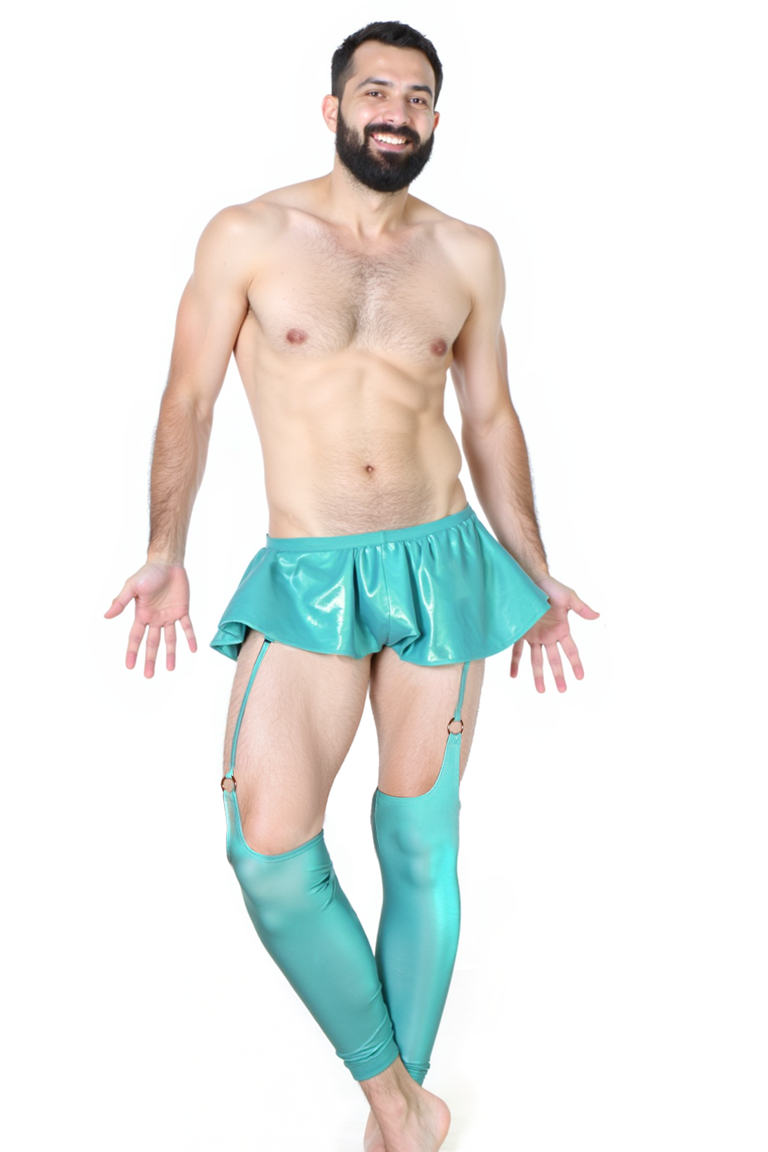 Mint Skirt Chaps