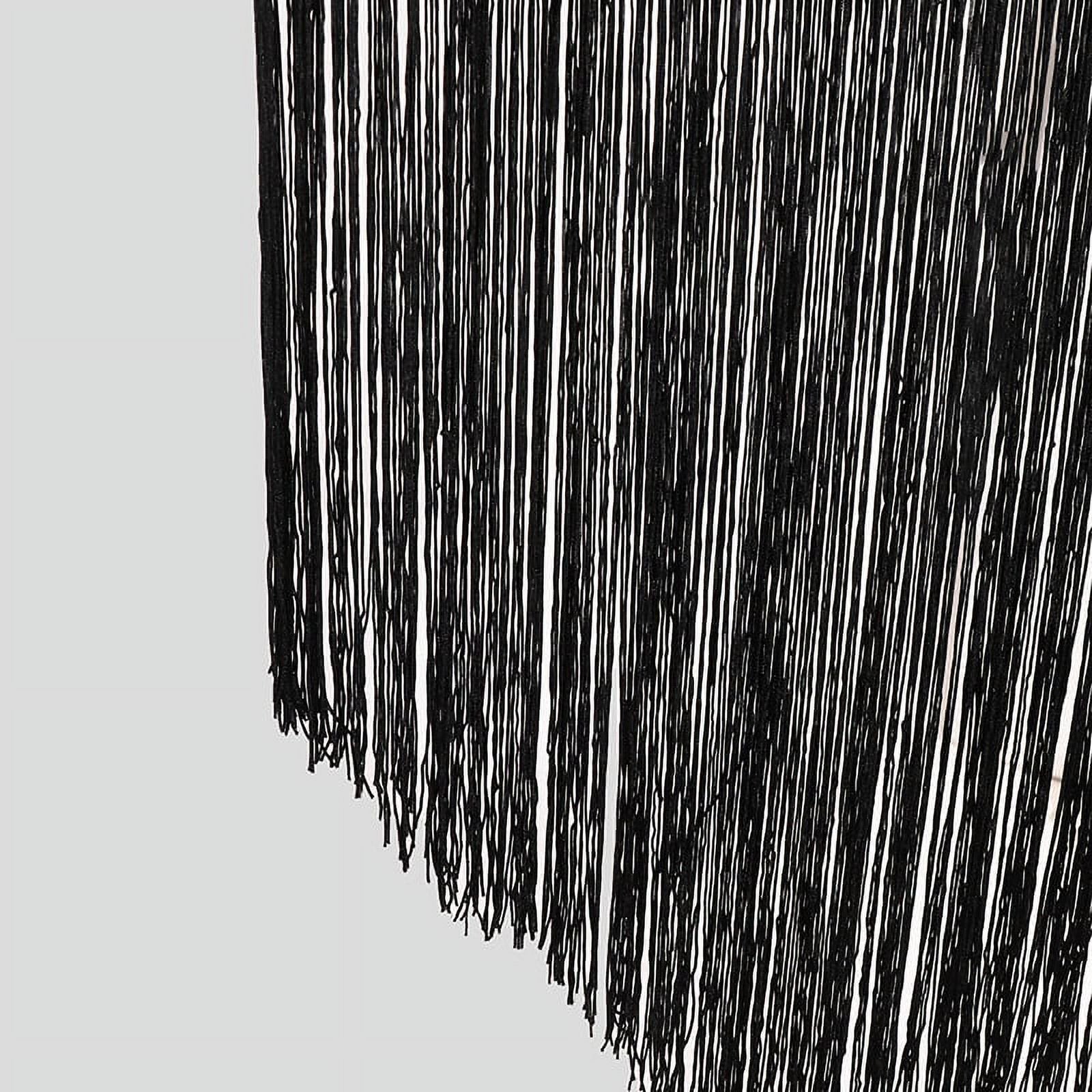 Men's Fringed Glitter Triangle Turtleneck Cape Cloak for Evening Club Party