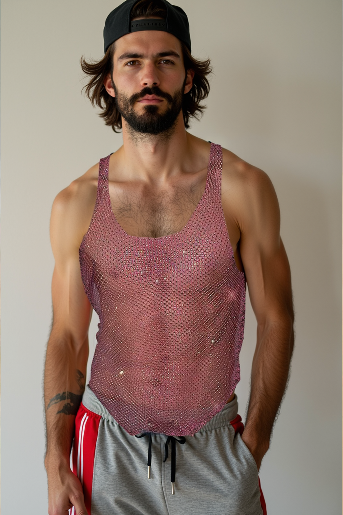 JoyLgbt Vibrant Mesh Rave Tank Top – Stand Out at Every Festival!