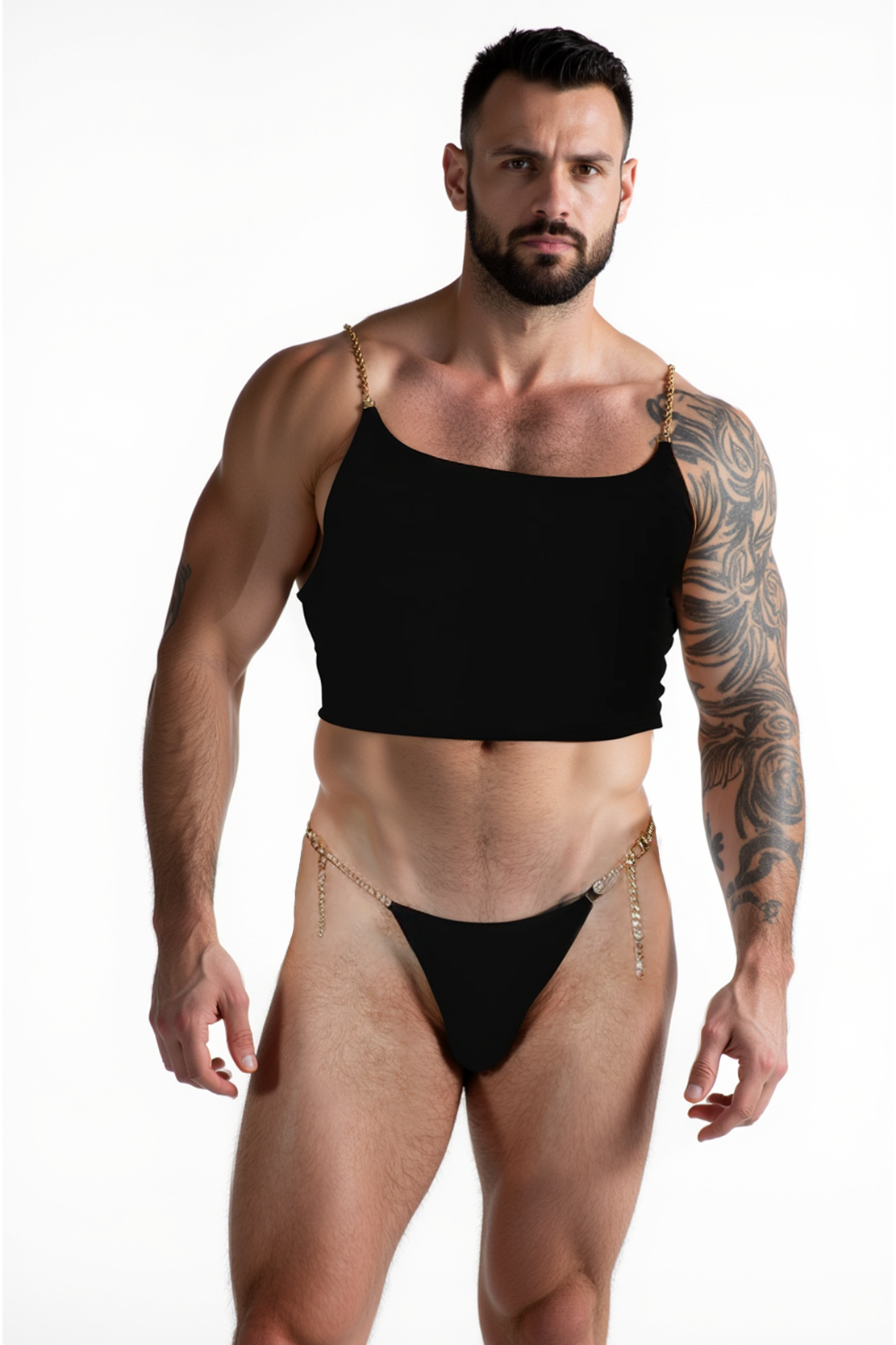 Chain underwear set