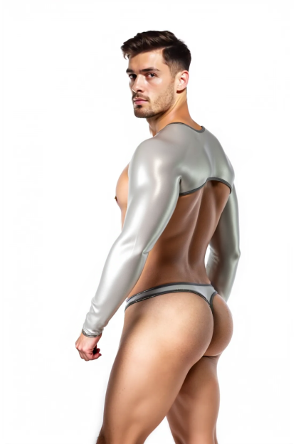 GLITTER BOLERO SILVER FOR MEN