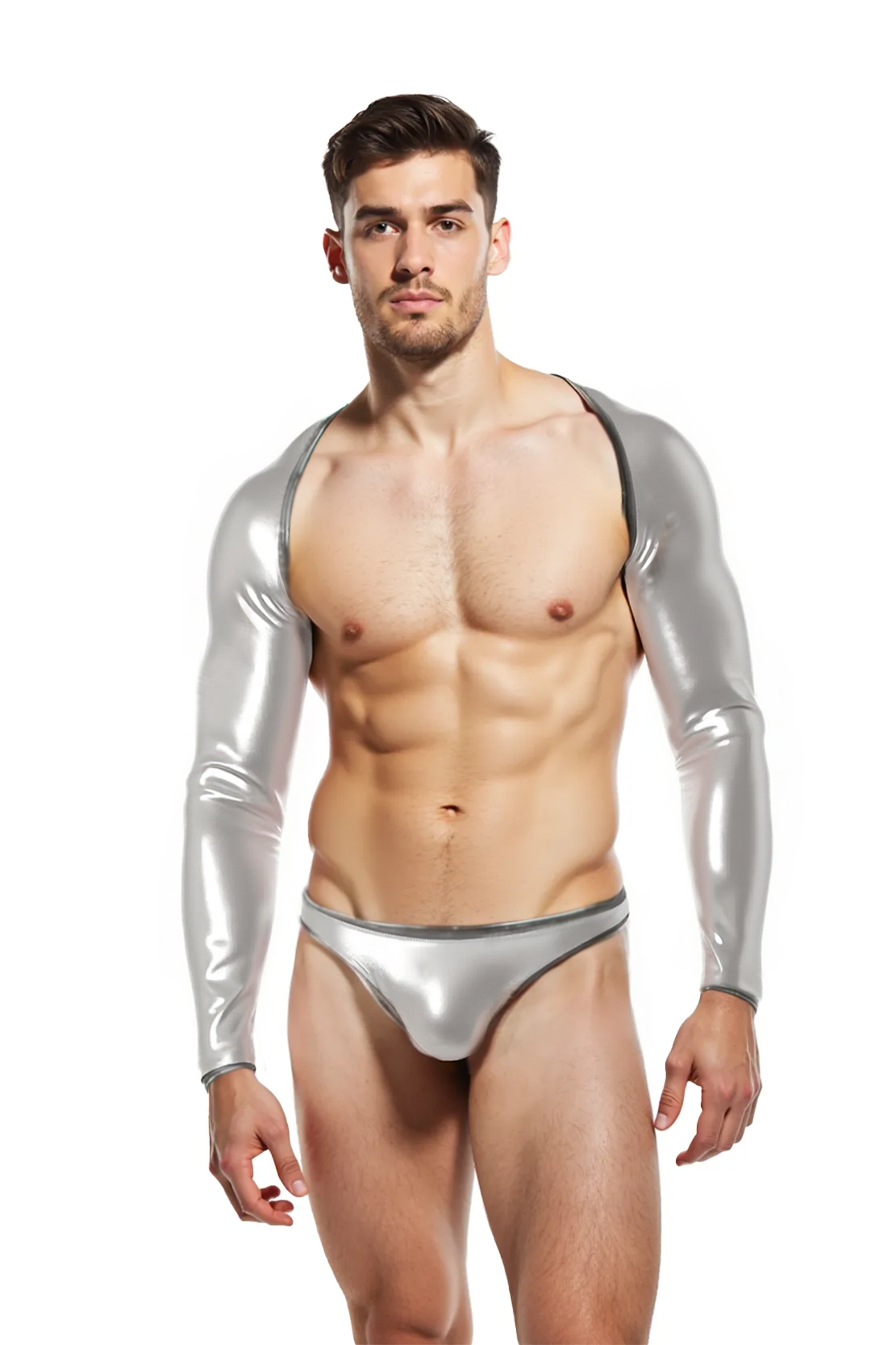 GLITTER BOLERO SILVER FOR MEN