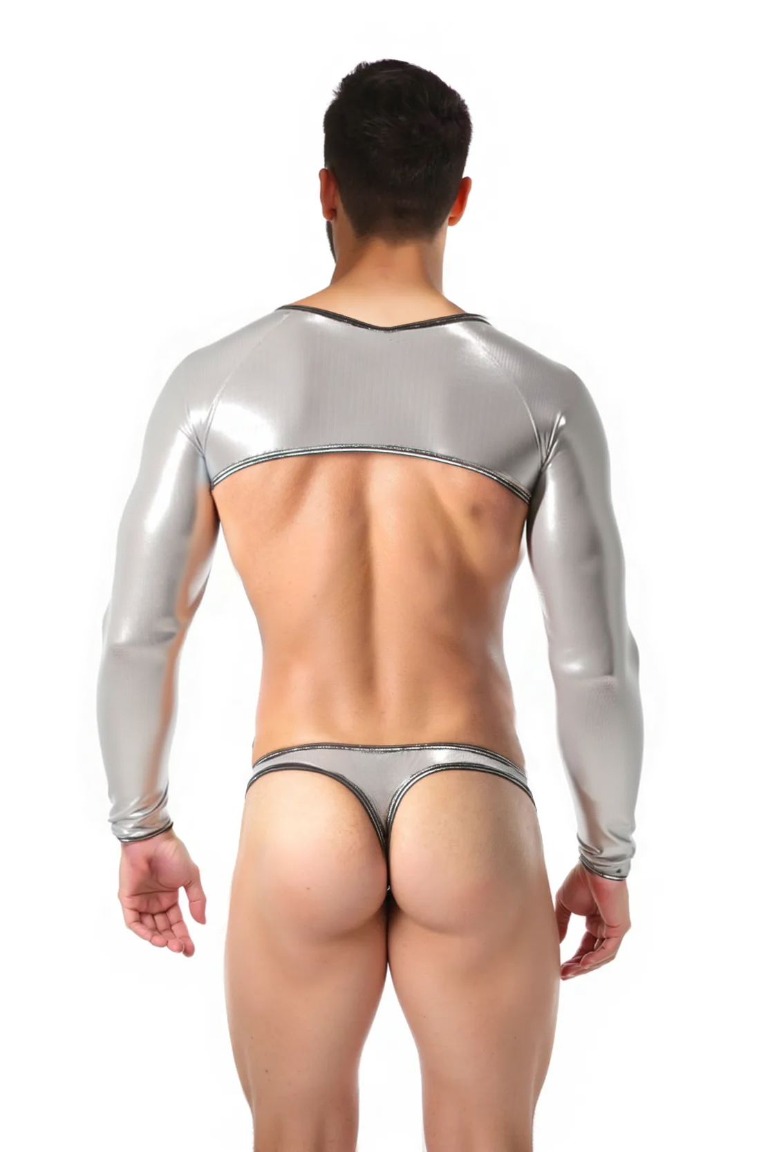 GLITTER BOLERO SILVER FOR MEN