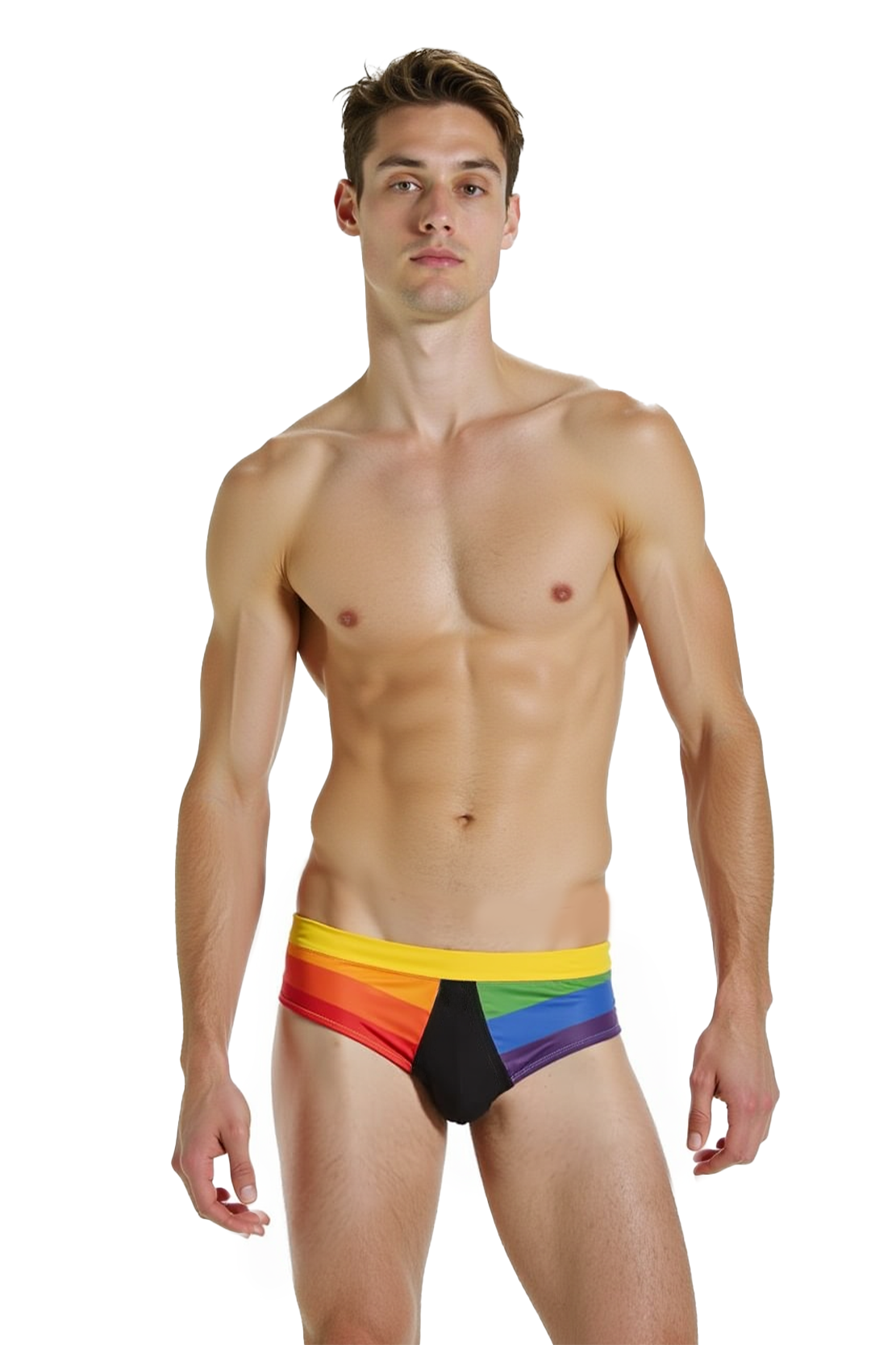 Sleek Pride Swim Briefs