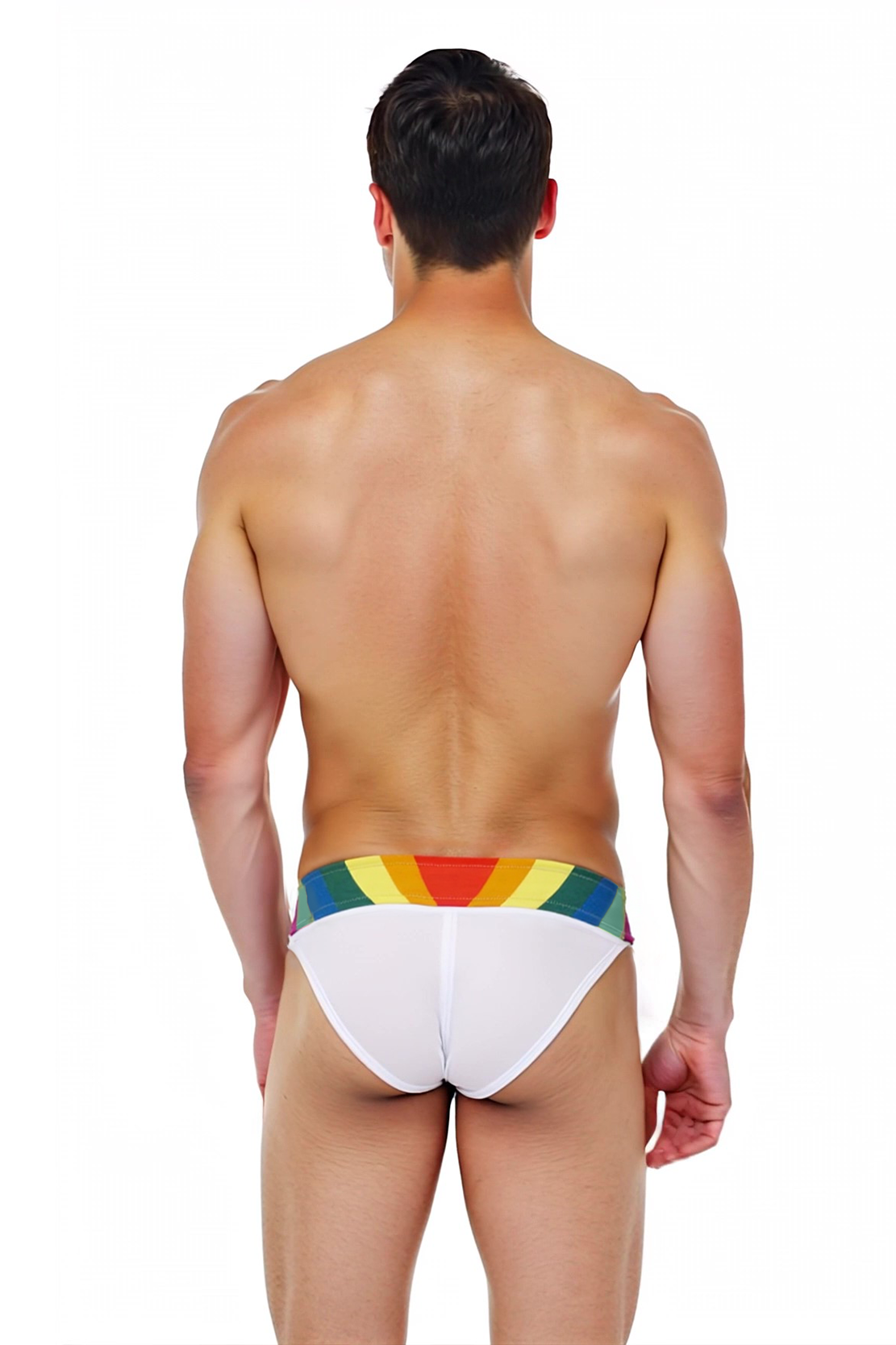 Minimalist Pride Swim Briefs