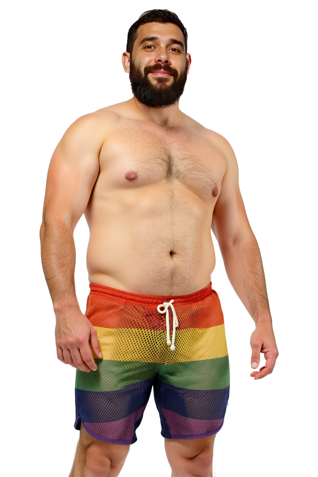 Pride Mesh Shorts for Men