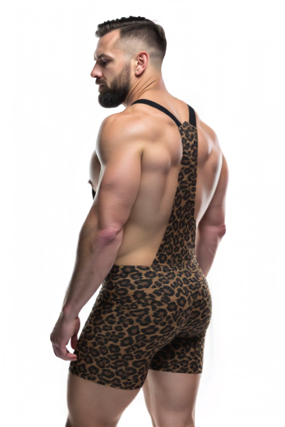 Fashion-Forward Leopard Overalls: Stand Out in Style!