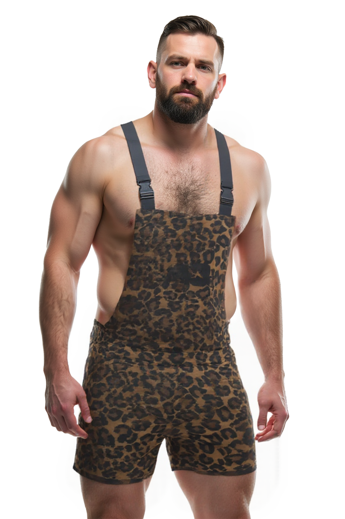 Fashion-Forward Leopard Overalls: Stand Out in Style!