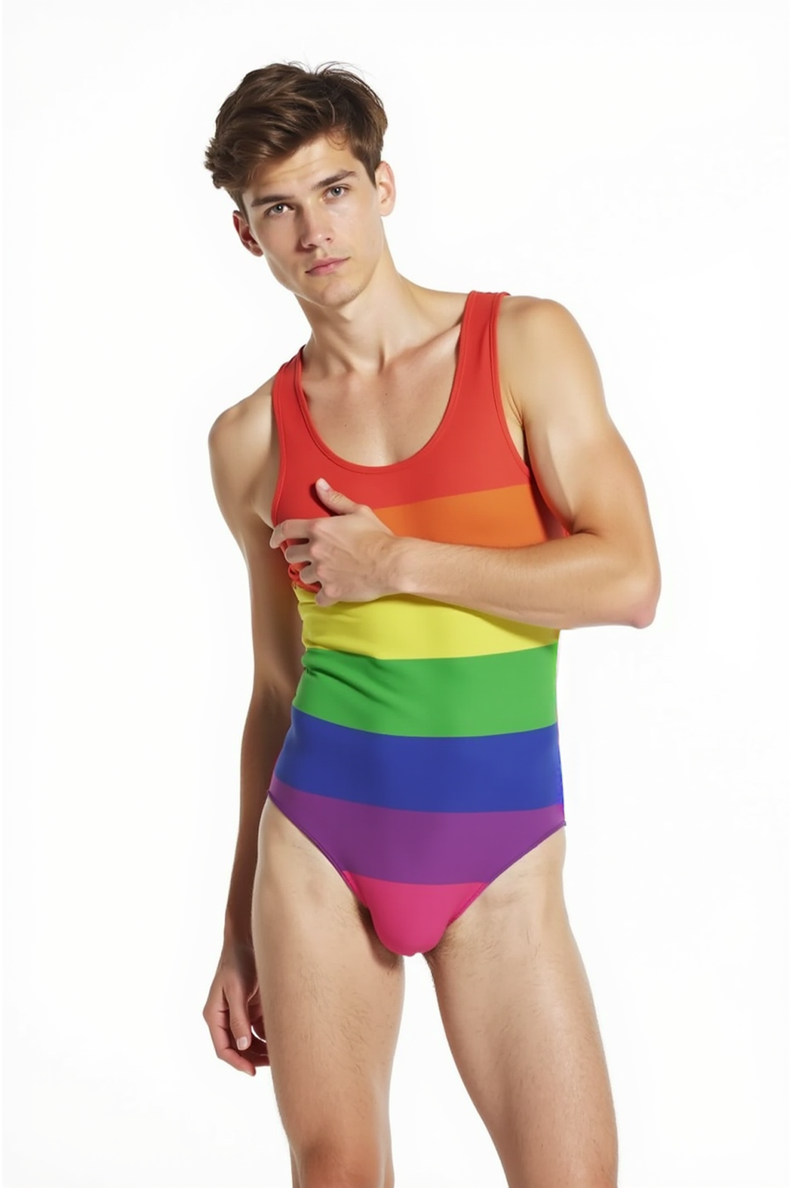 Fabpride Rainbow Pride One-Piece bodysuit