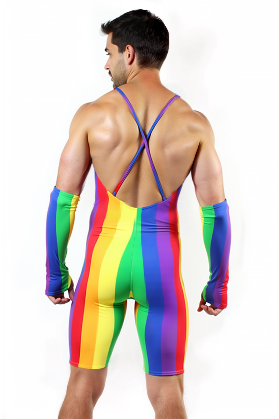 Rainbow Performance Unitard