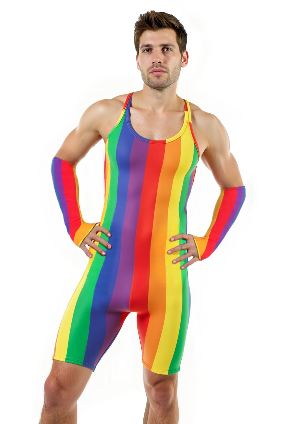 Rainbow Performance Unitard