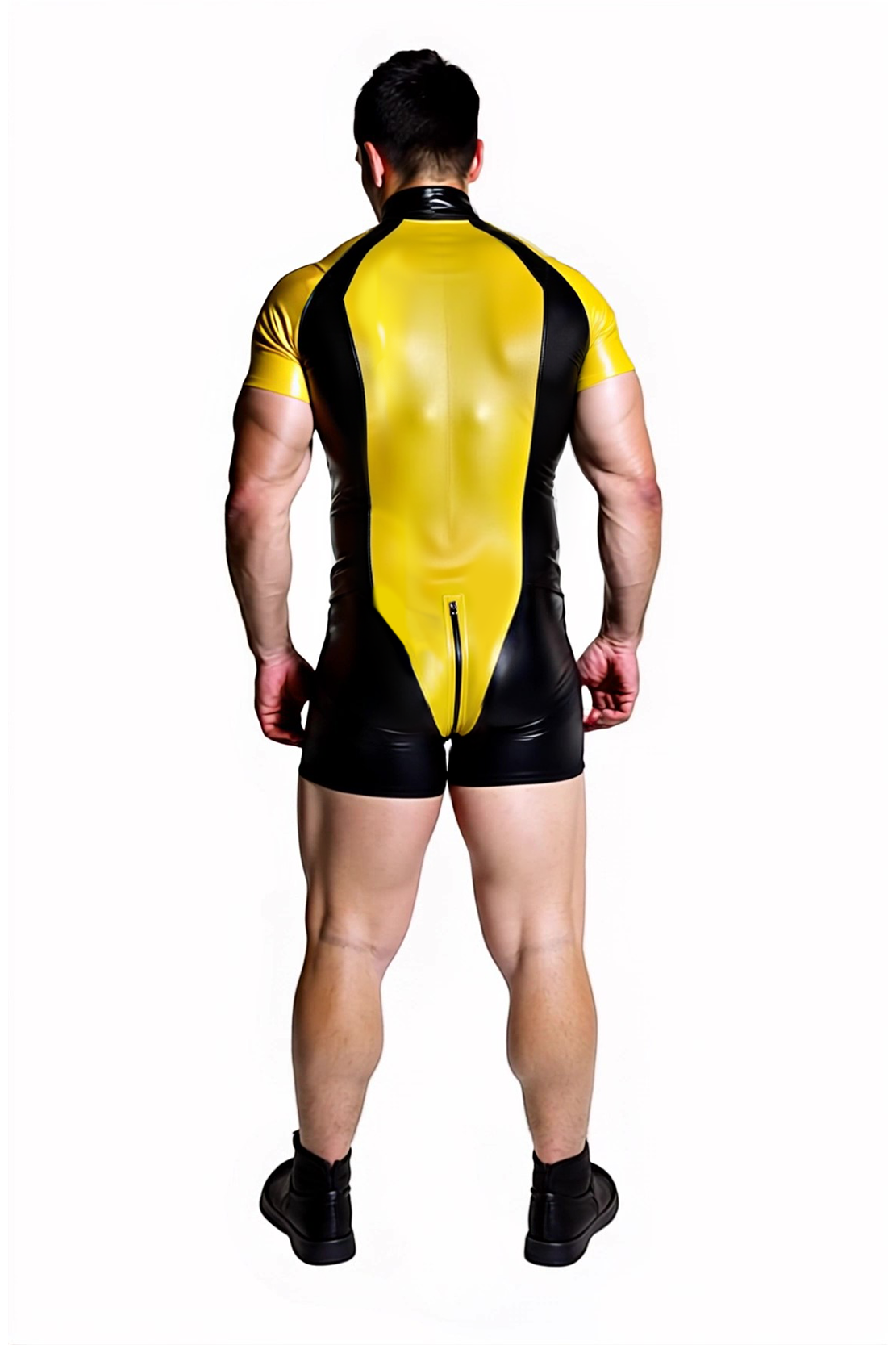 Mysteryglove “Viper X” One-Piece Leather Romper
