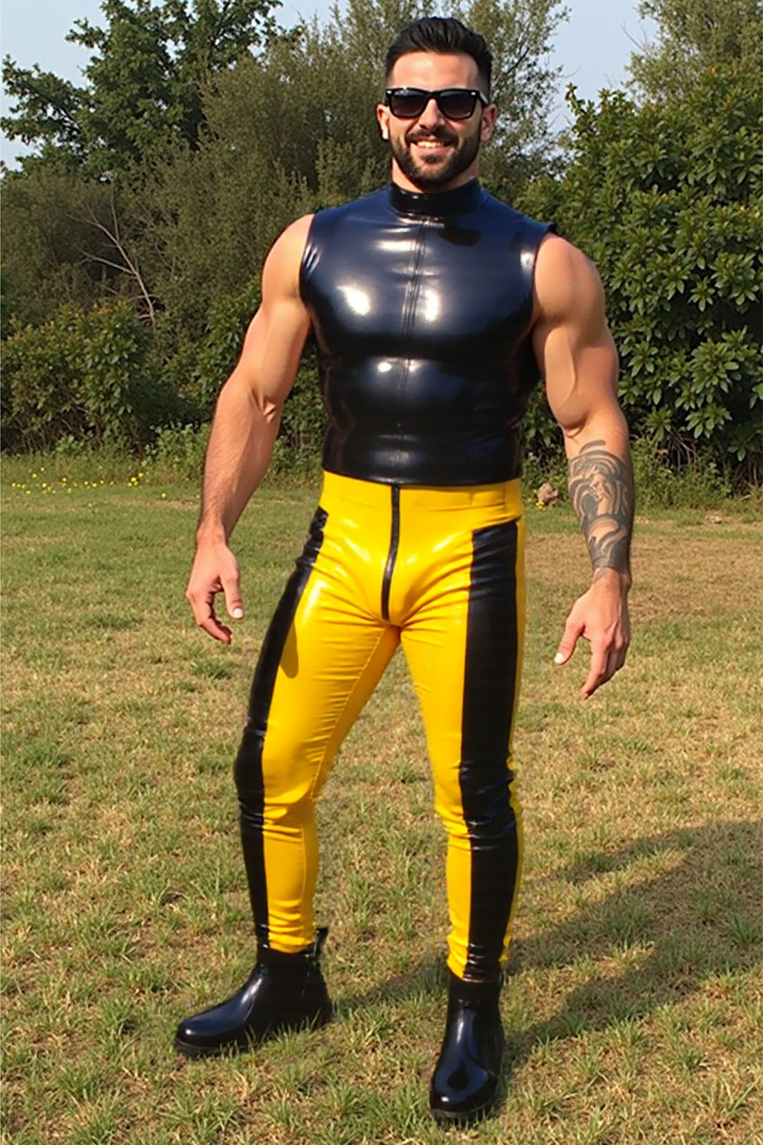 Joylgbt Shadow Sprint – Black & Yellow Power Set