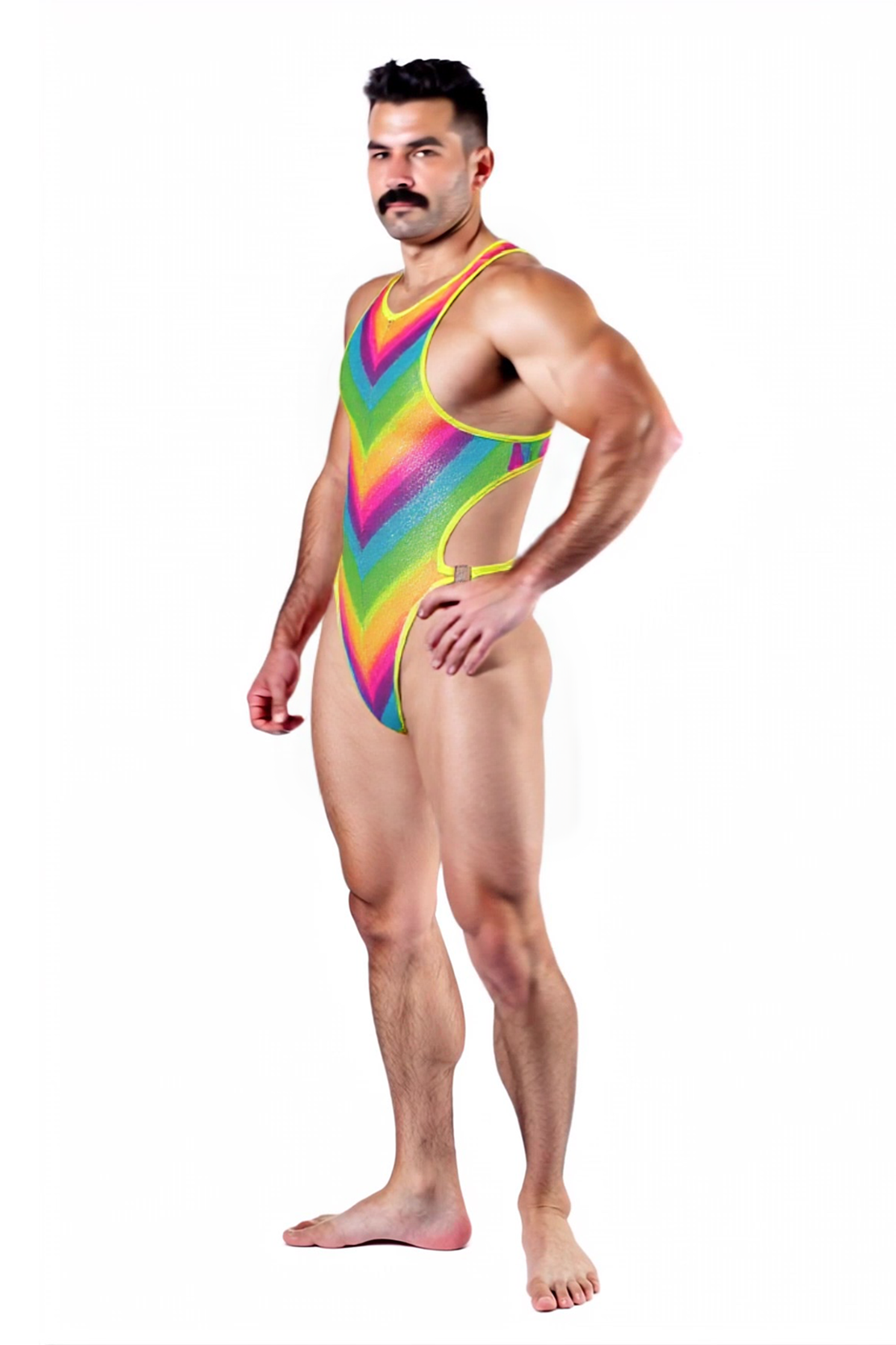 Clip-on Pride Bodysuit