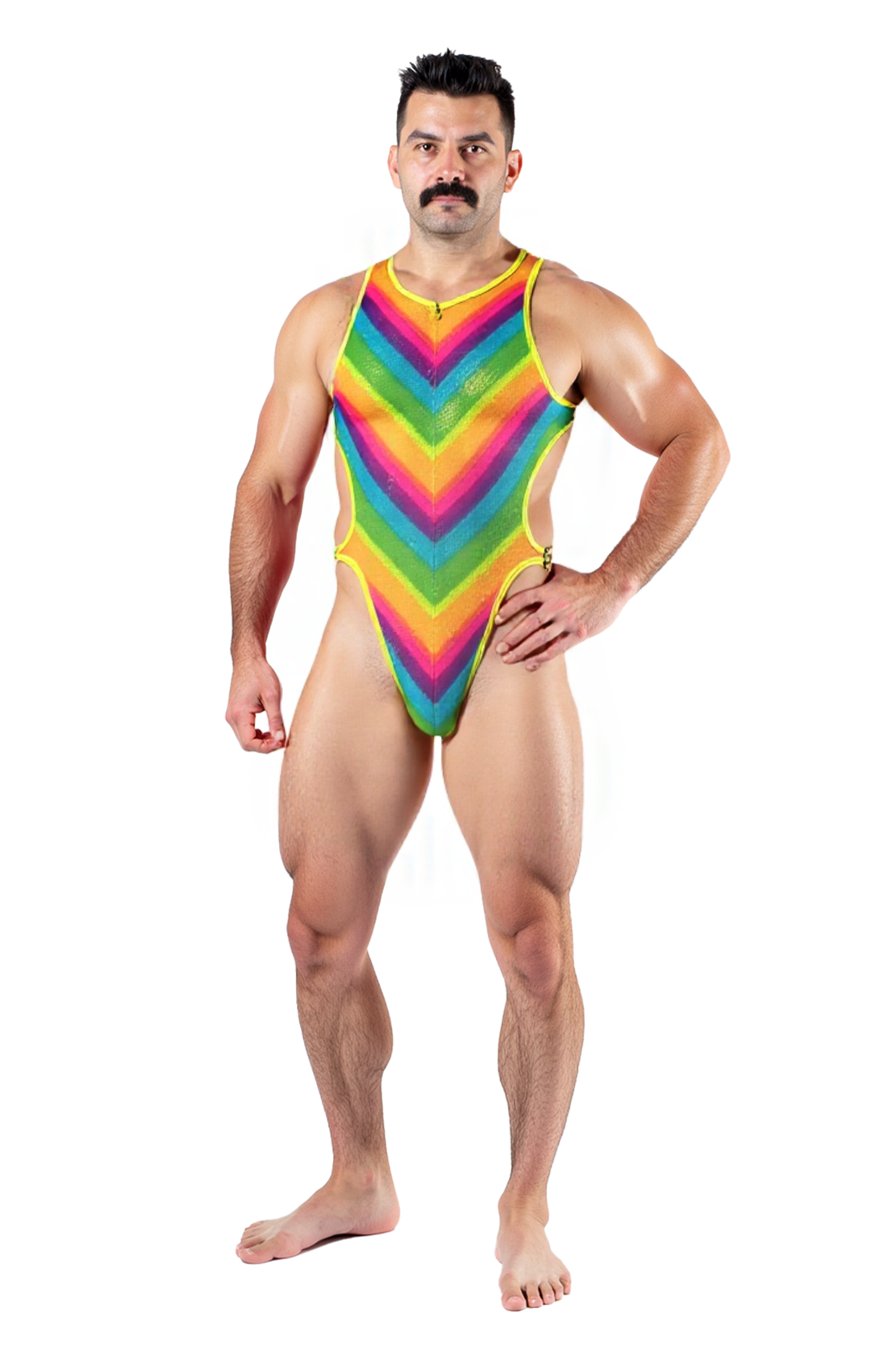 Clip-on Pride Bodysuit