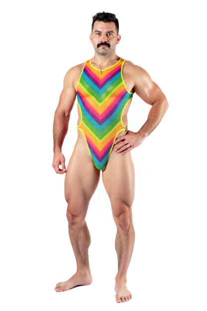 Clip-on Pride Bodysuit