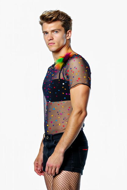 Joylgbt Festival Mesh Shirt 
