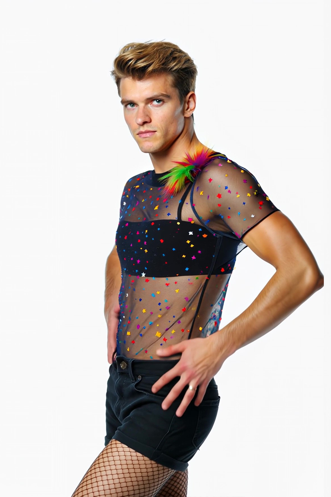 Joylgbt Festival Mesh Shirt