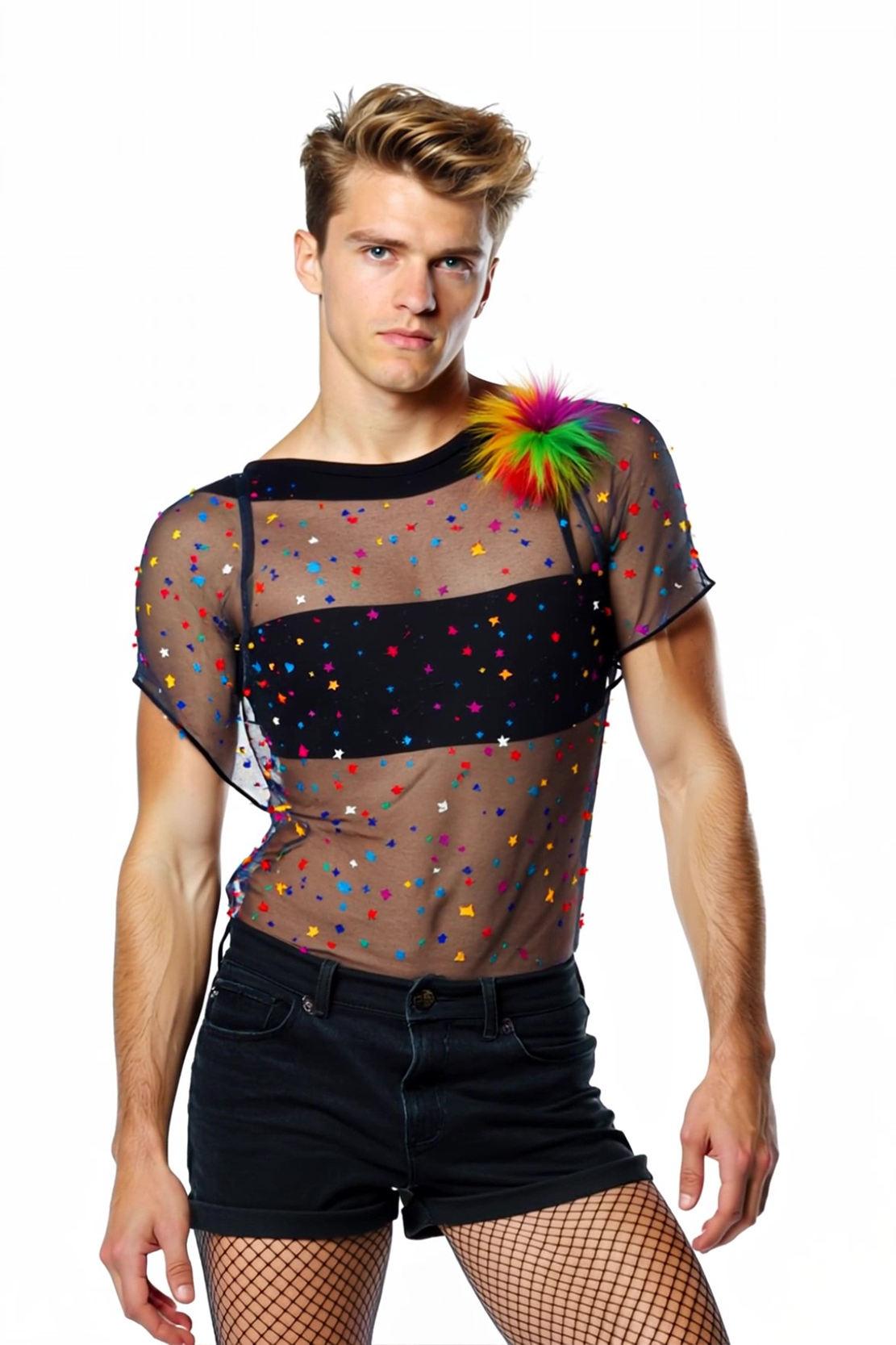 Joylgbt Festival Mesh Shirt